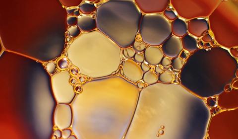 Oil bubbles