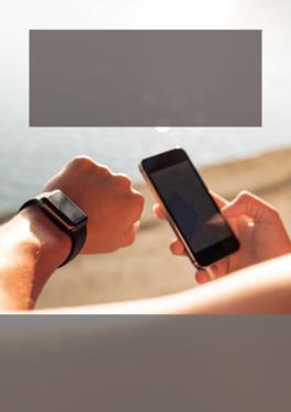 smart watch and smart phone